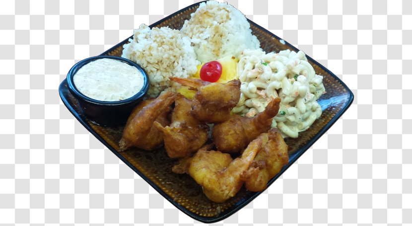 Karaage Bento Tempura Fried Chicken Lunch - Comfort Food - Prawns Transparent PNG