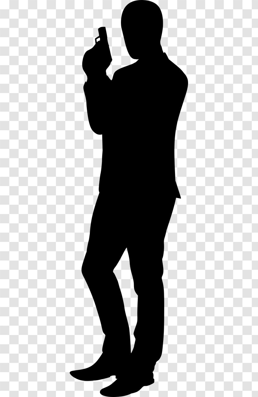 Gangster Vector Graphics Image Silhouette - Male - Organized Crime Transparent PNG