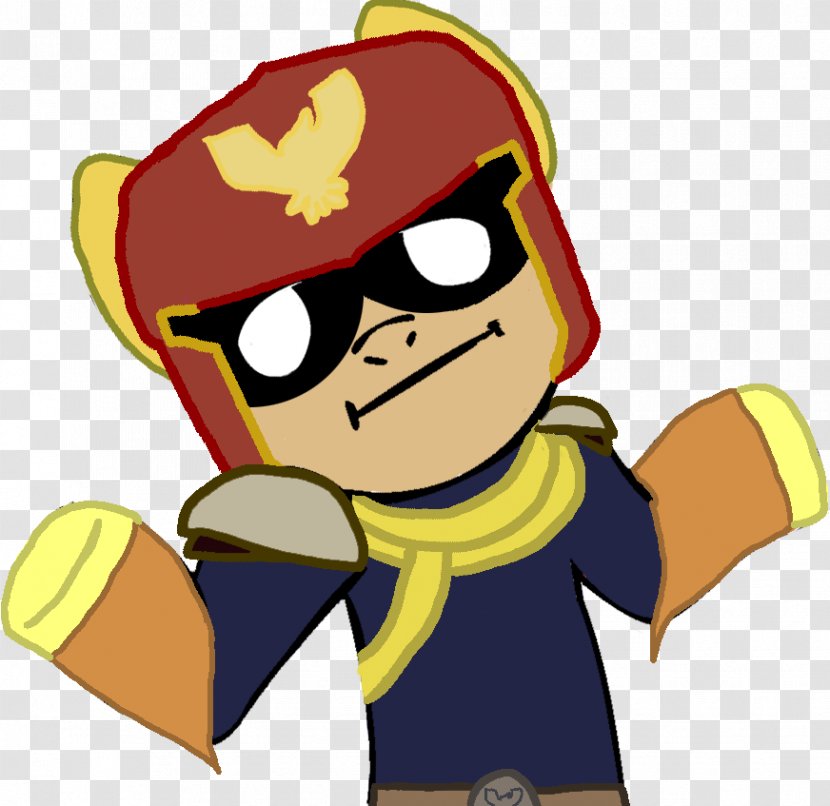 Captain Falcon Shrug Super Smash Bros. For Nintendo 3DS And Wii U Luigi - Male Transparent PNG