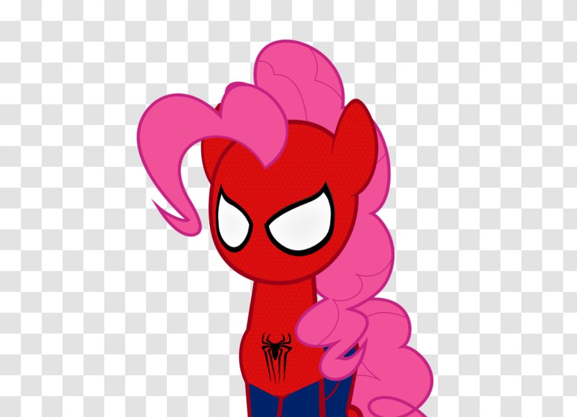 Pony Pinkie Pie Spider-Man Eddie Brock Drawing - Frame - My Little Spider-man Transparent PNG