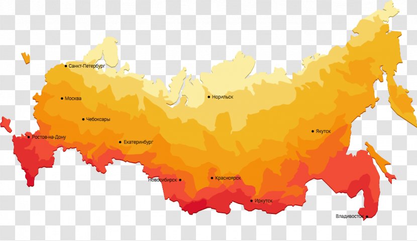 Russia Map - Stock Photography - Radiation Efficiency Transparent PNG