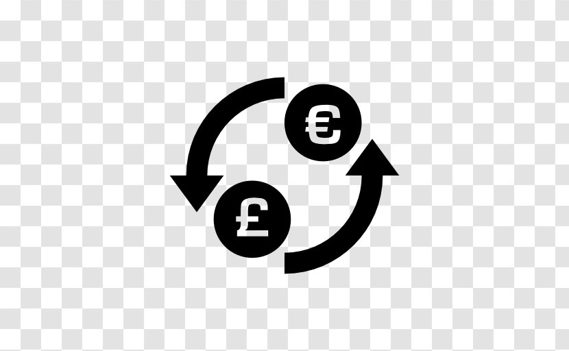 Money Changer Euro Currency Symbol Japanese Yen Bank - Text Transparent PNG