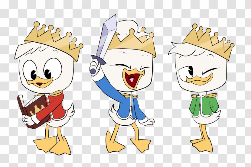 Huey, Dewey And Louie Huey Duck Donald - Cartoon Transparent PNG