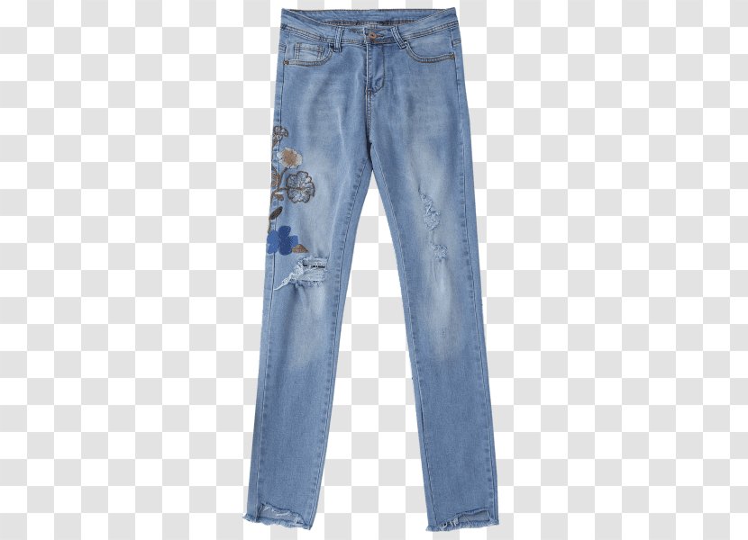 Wide-leg Jeans Denim Pants Closed - Levi Strauss Co - Torn Clothes Transparent PNG