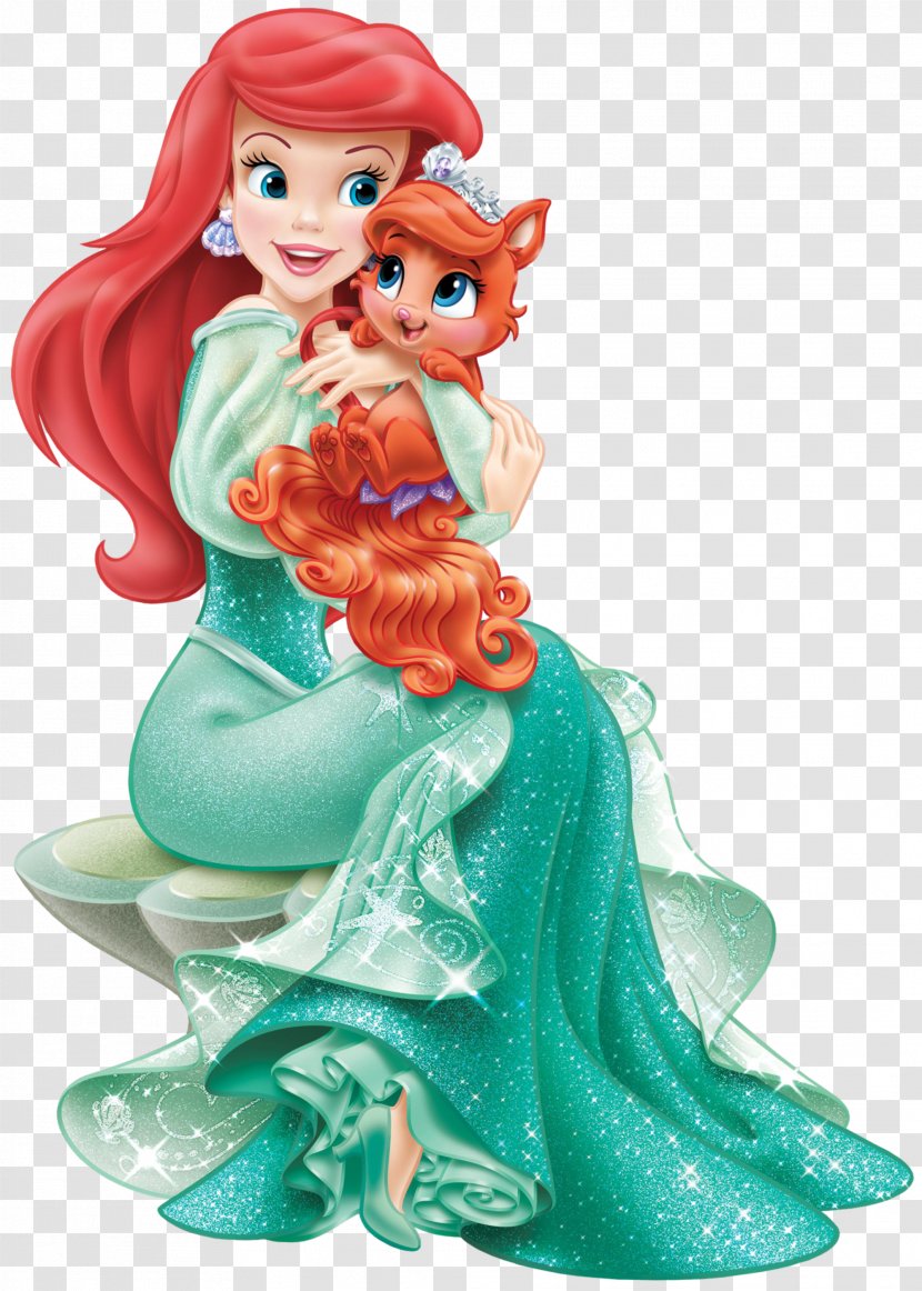 Ariel Princess Aurora Cinderella Rapunzel Jasmine - Holiday Ornament Transparent PNG