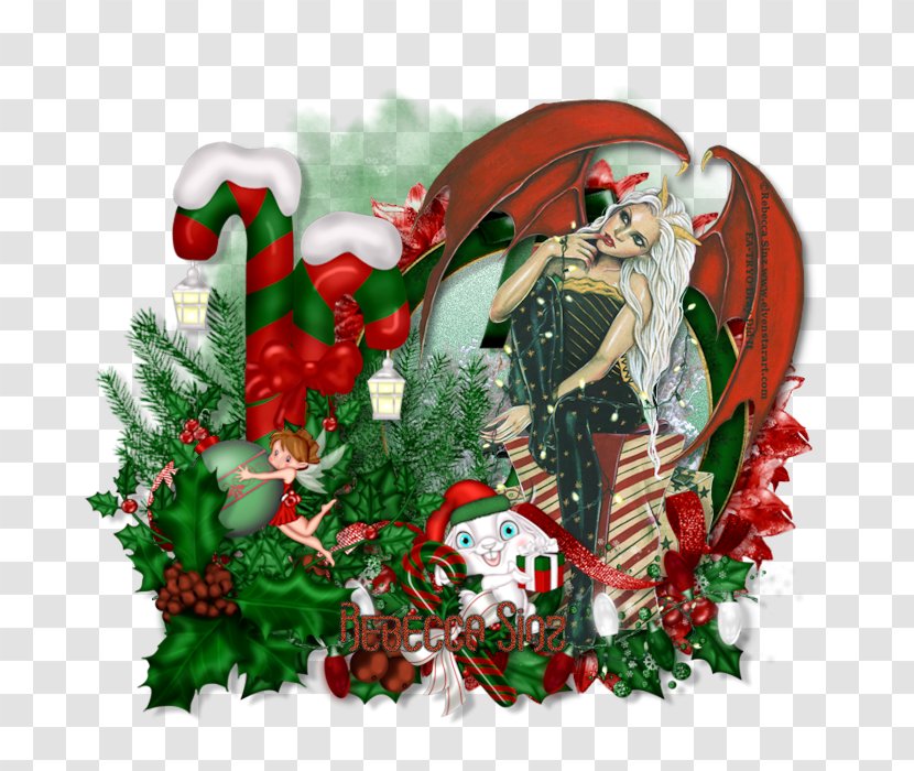 Christmas Ornament Character - Flower Transparent PNG