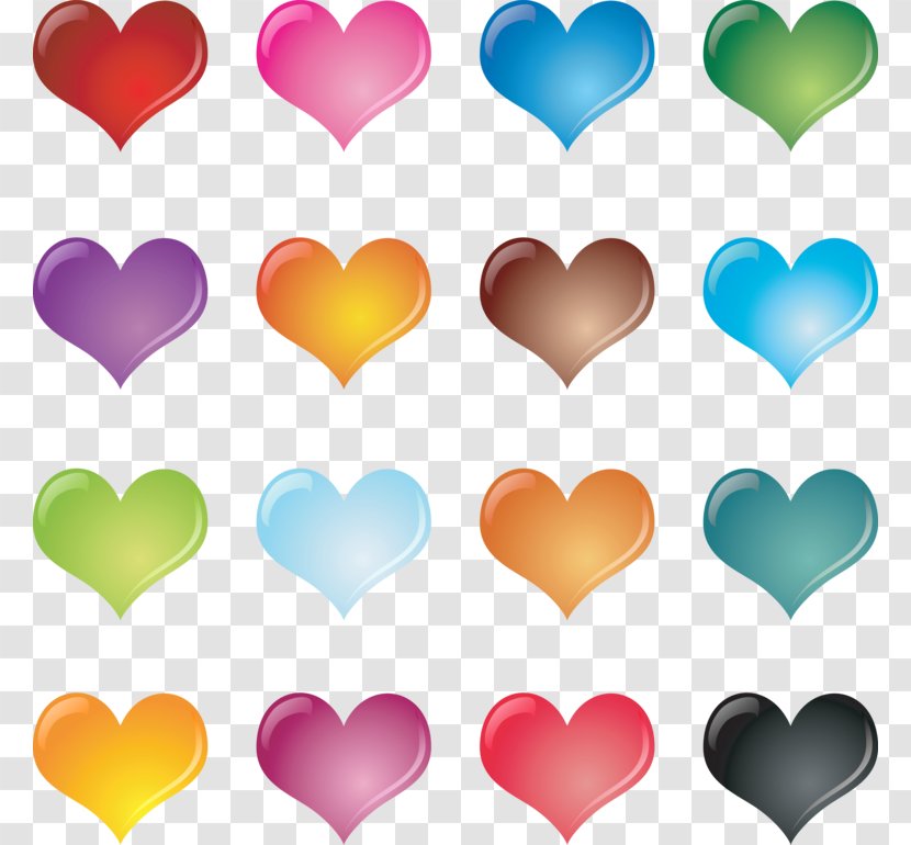 Heart - Color Transparent PNG
