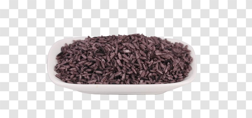 Black Rice Brown Cereal - White - Purple Roughage Transparent PNG