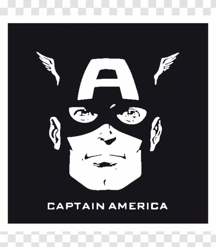 Captain America Spider-Man Silhouette Marvel Cinematic Universe - Monochrome Photography Transparent PNG