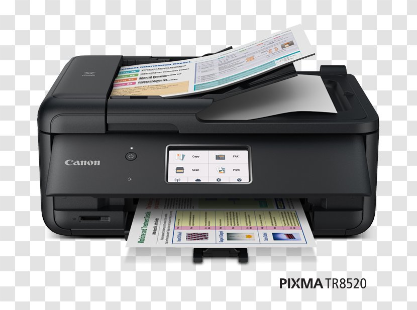 Canon PIXMA TR8550 Multi-function Printer ピクサス - Electronic Device Transparent PNG