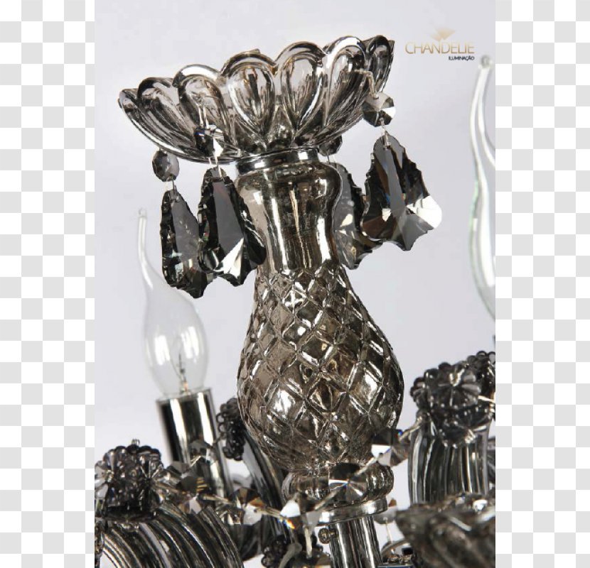 Metal Silver Figurine - Lustre Transparent PNG