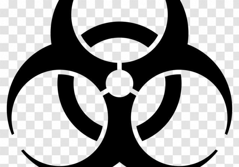 Biological Hazard Symbol Sign - Rim - Sterilized Pathogen Transparent PNG