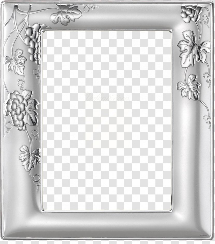 Picture Frames Image Editing - Mirror - Silver Frame Transparent PNG