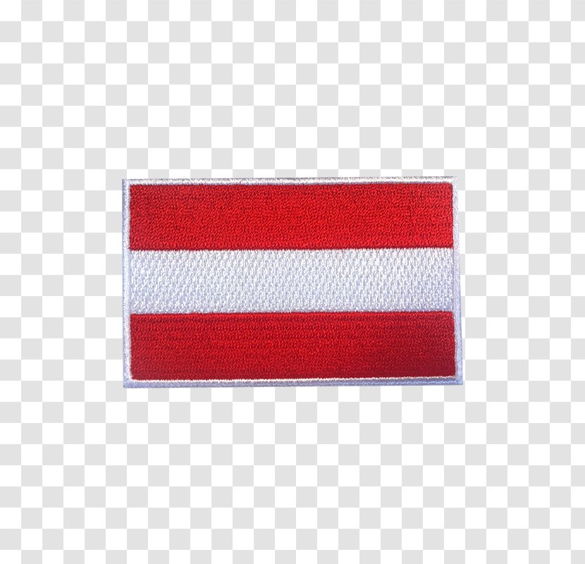 Flag Of Austria Rectangle Embroidery Transparent PNG