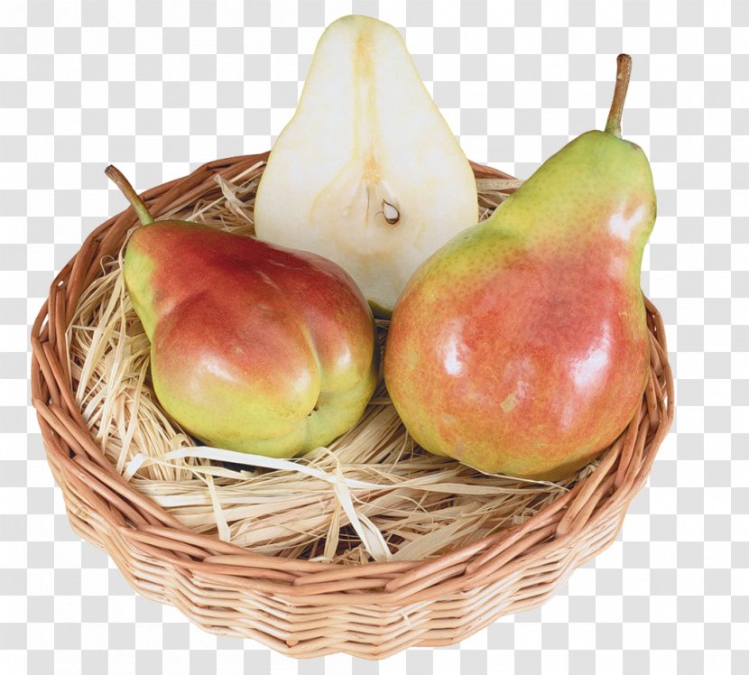 European Pear Pyrus Xd7 Bretschneideri Asian Nivalis Auglis - Basket Transparent PNG