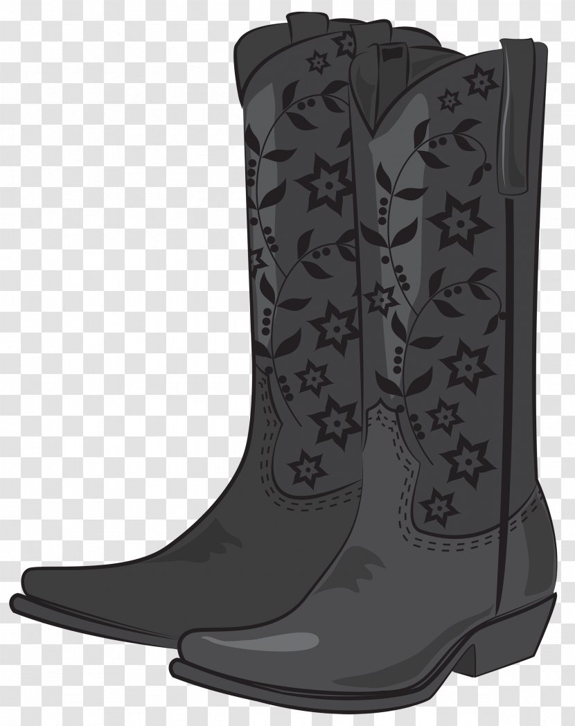 Cowboy Boot Wellington - Footwear - Boots Transparent PNG