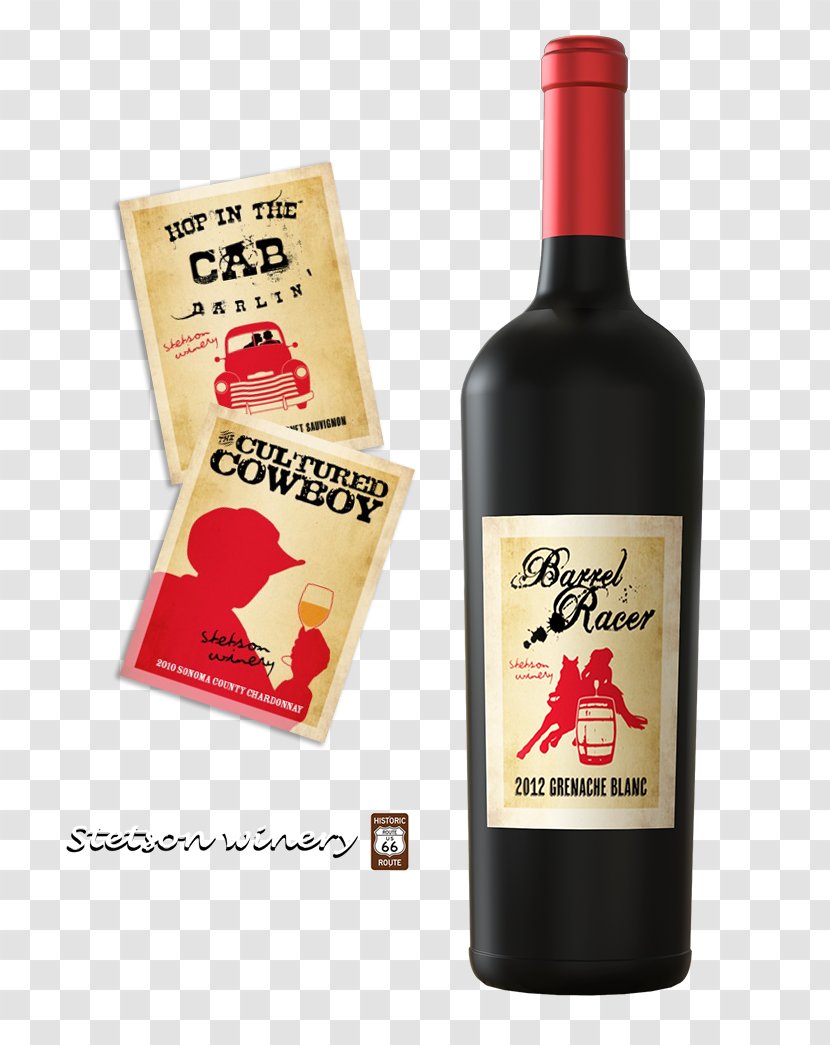 Stetson Winery Liqueur Arizona Wine Red - Alcoholic Beverage Transparent PNG