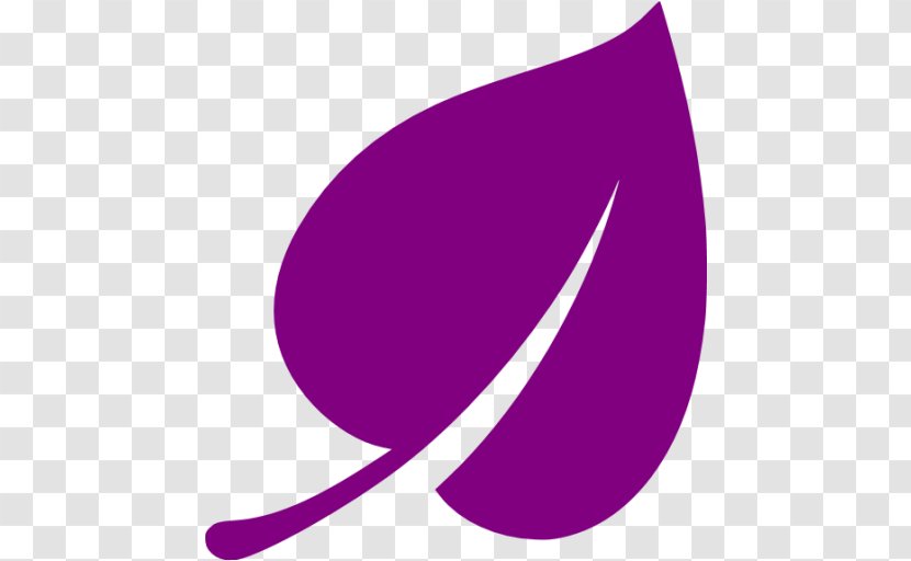 Clip Art - Symbol - Purple Leaves Transparent PNG