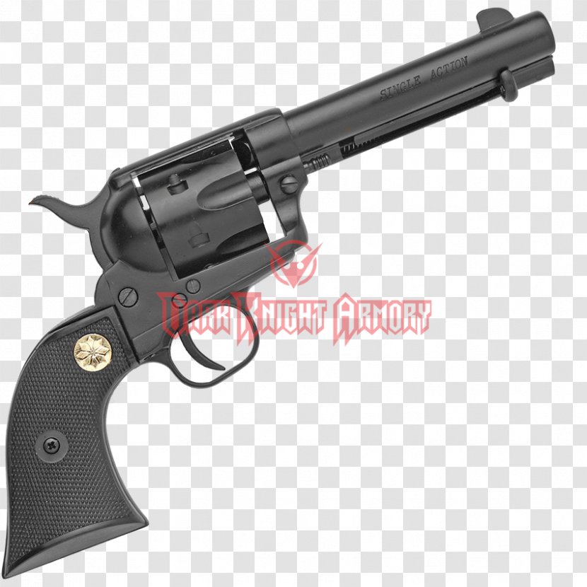 Revolver Firearm Colt Single Action Army Blank Weapon - Gun Barrel Transparent PNG