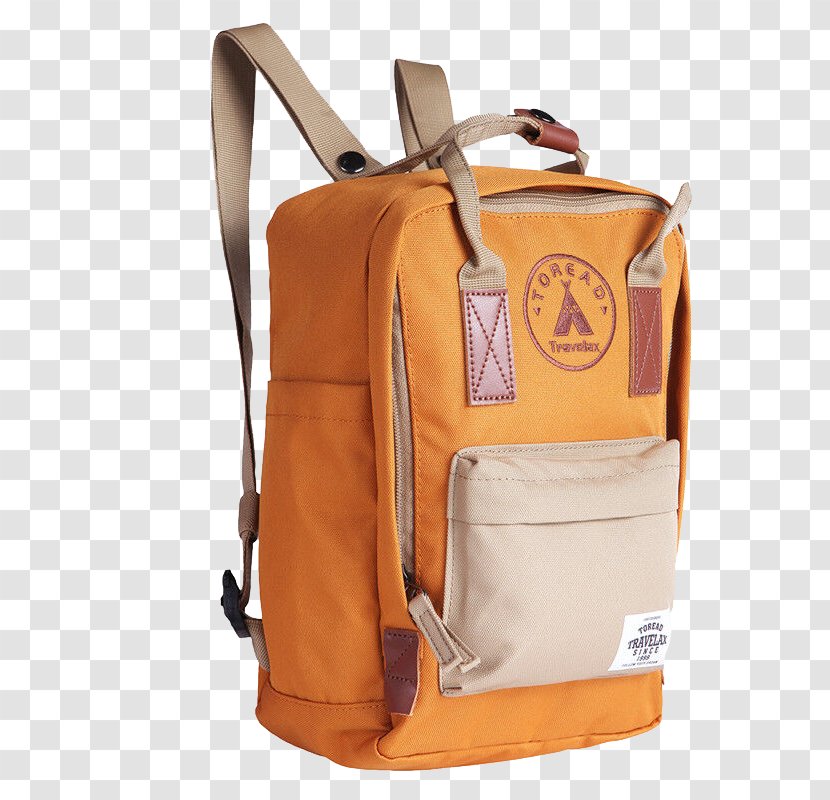 Bag Backpack Laptop - Orange Transparent PNG