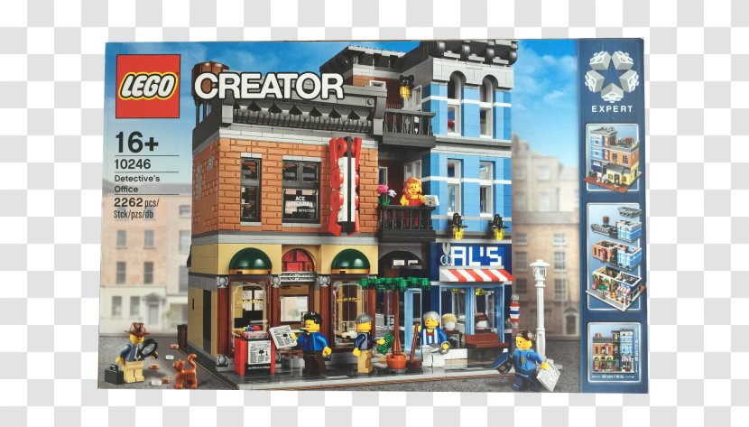 LEGO 10246 Creator Detective's Office Lego Toy 10220 Volkswagen T1 Camper Van - Modular Buildings Transparent PNG
