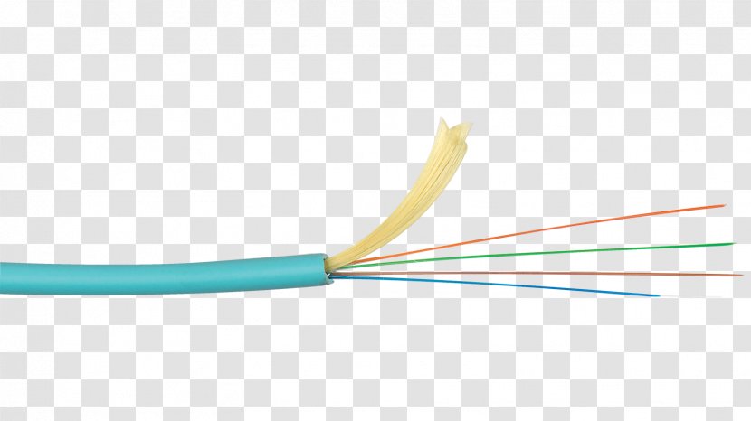 Network Cables Wire Line Computer Electrical Cable - Fiber-optic Transparent PNG