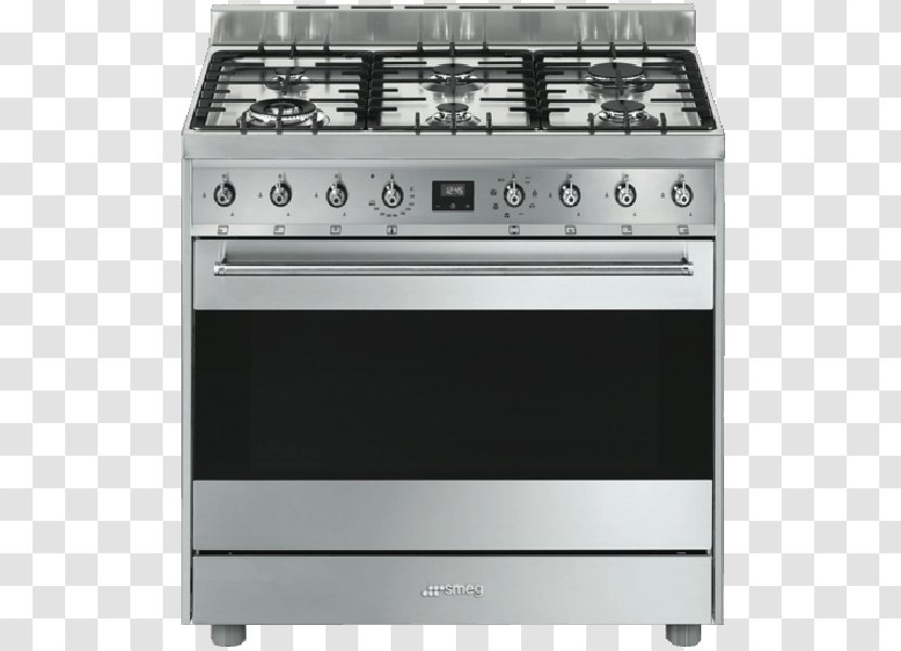 Cooking Ranges Gas Stove Oven Hob Smeg - Kitchen Transparent PNG