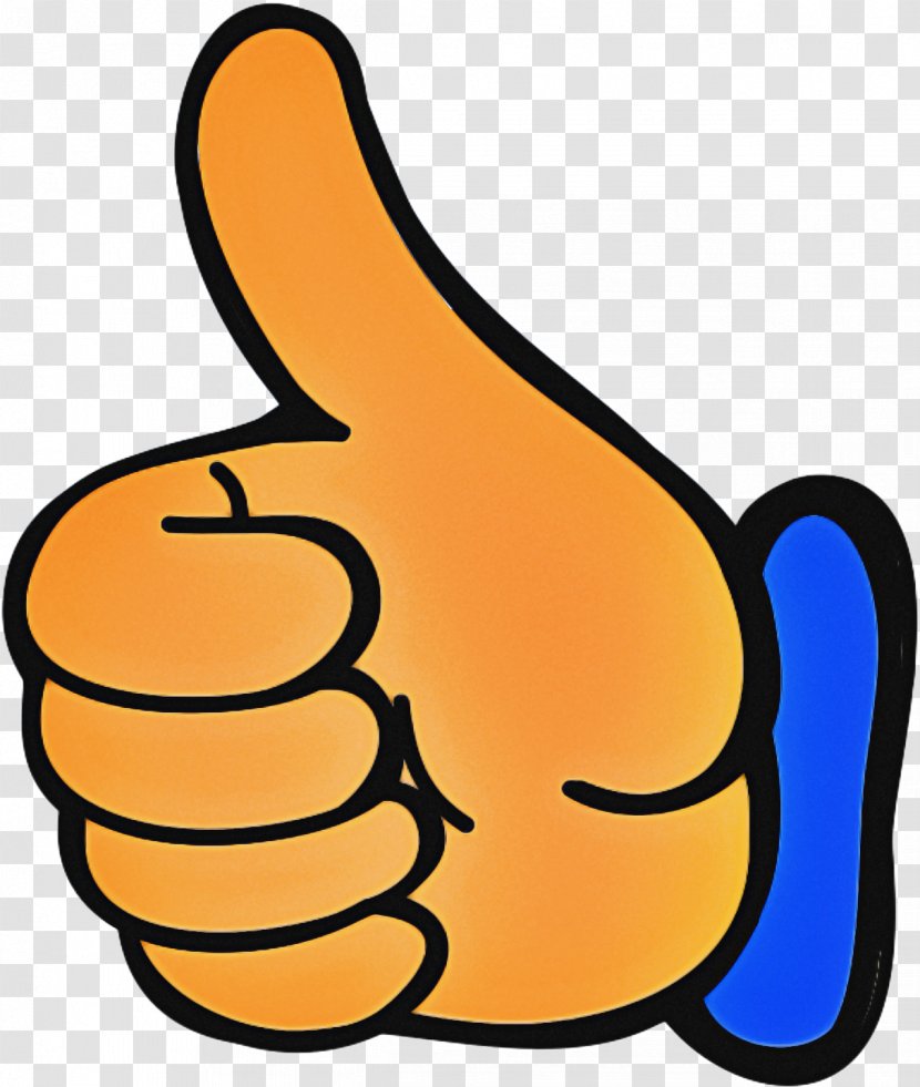 Emoticon - Symbol - Thumbs Signal Transparent PNG