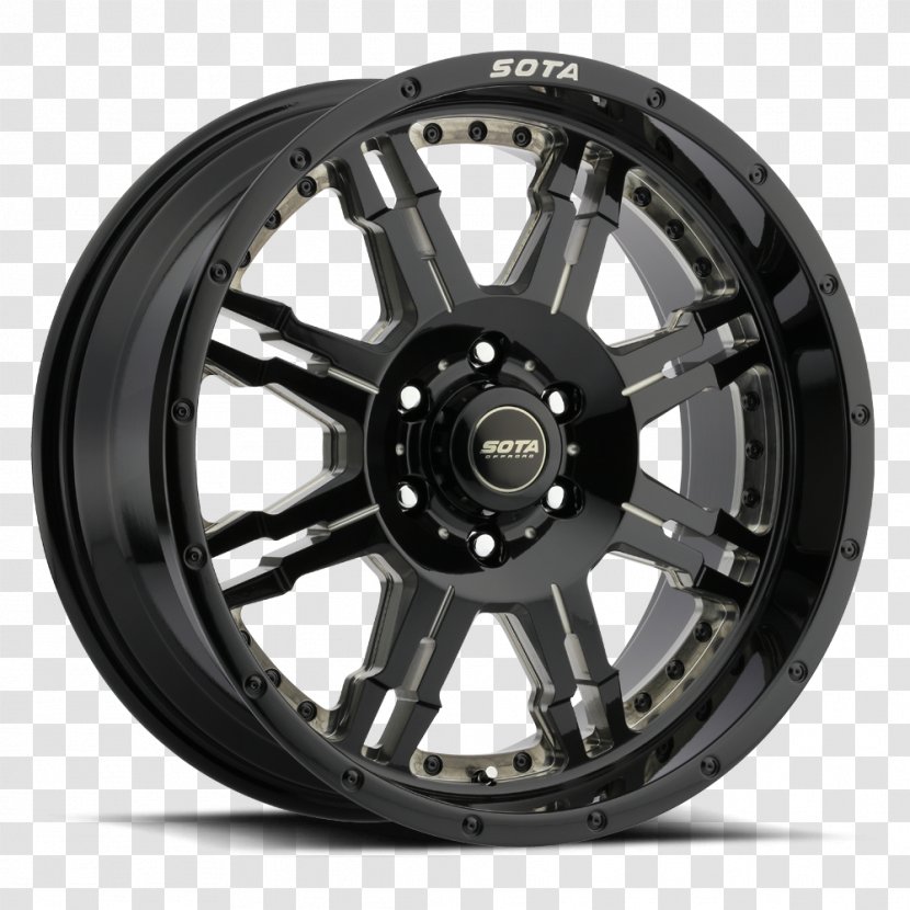 Car Alloy Wheel 2018 Jeep Wrangler Rim - Auto Part - Four Drive Off Road Vehicles Transparent PNG