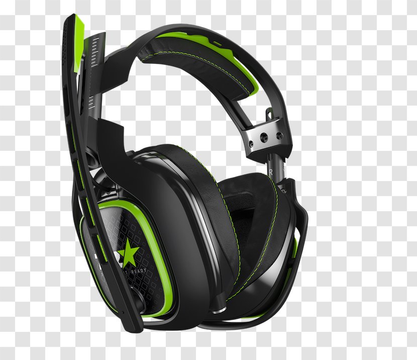 Astro Gaming A40 TR Mod Kit TR-TAG ASTRO With MixAmp Pro Video Games - Cartoon - Ps4 Wireless Headset Green Transparent PNG