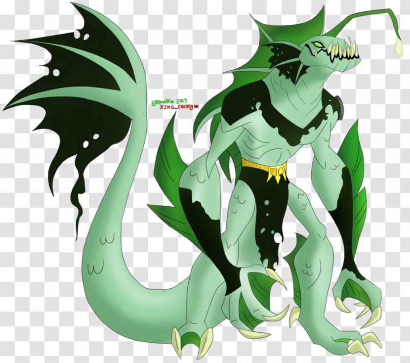 Ben 10 Drawing Character DeviantArt Wikia - Green - Dragon Transparent PNG