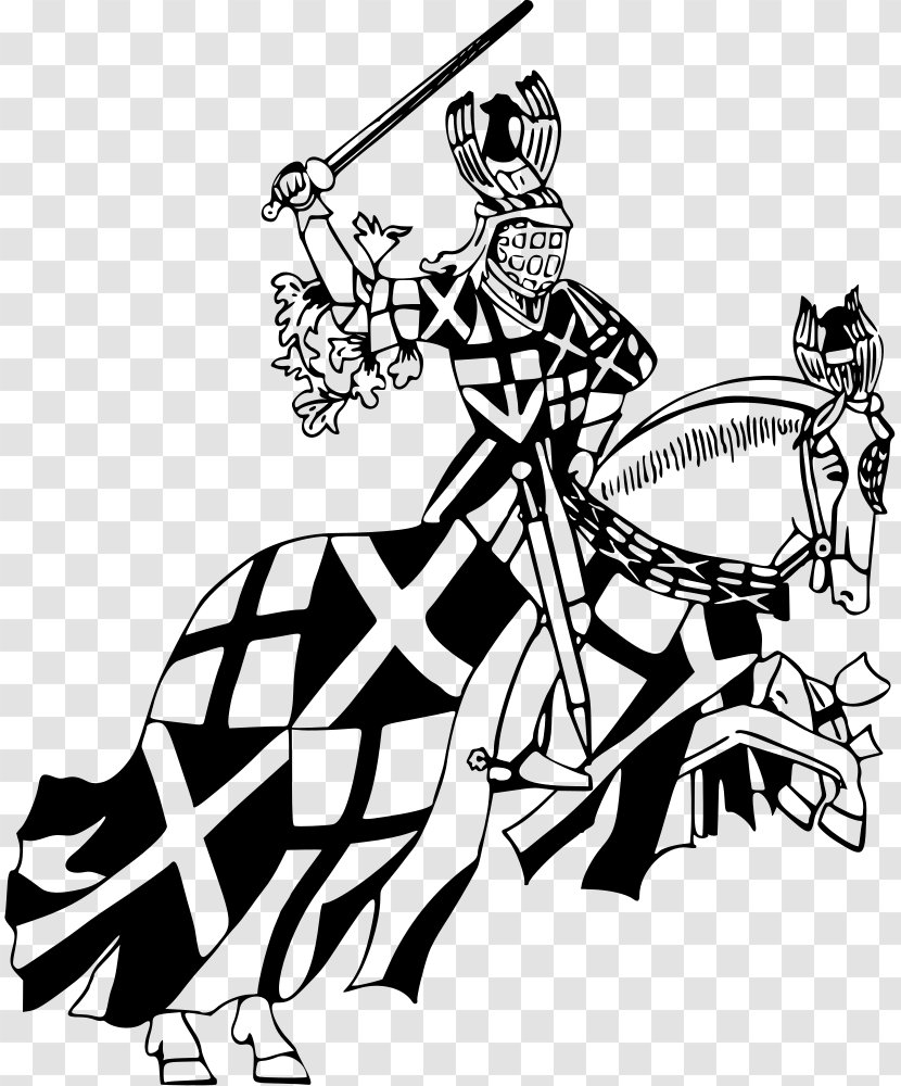 Horse Knight Equestrian Froissart's Chronicles Clip Art - Human Behavior - Knights Transparent PNG