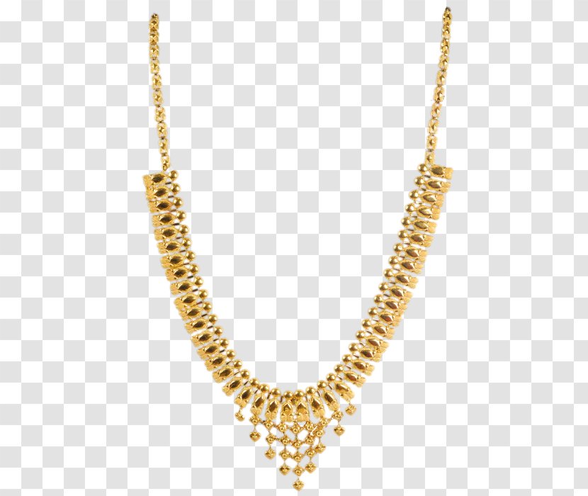 Necklace Earring Jewellery Gold Chain - Charm Bracelet Transparent PNG