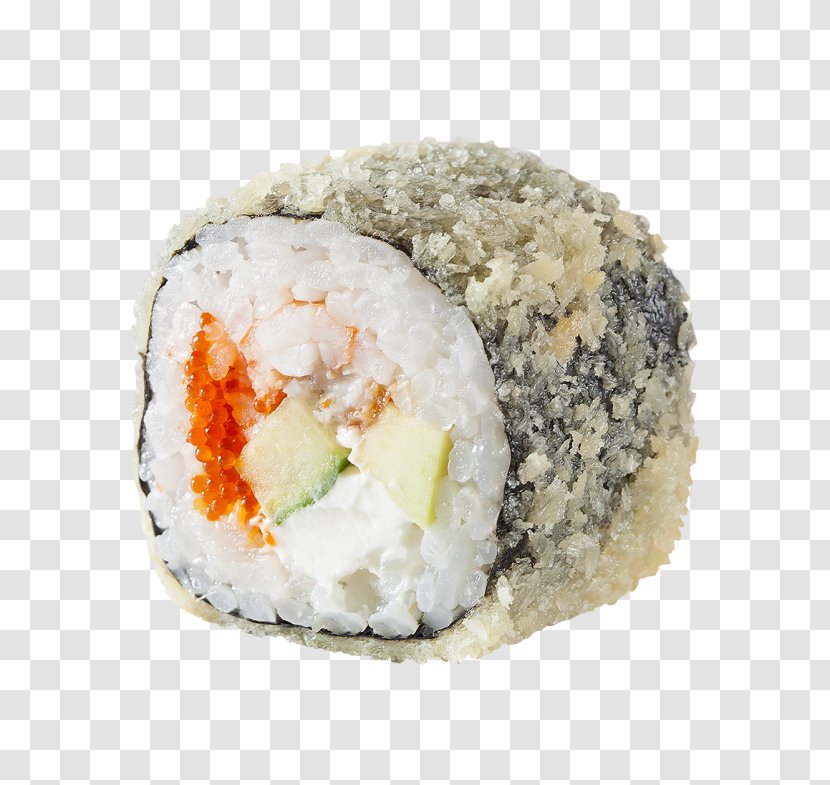 California Roll Sushi Makizushi Japanese Cuisine Tempura - Tobiko - Kz Transparent PNG