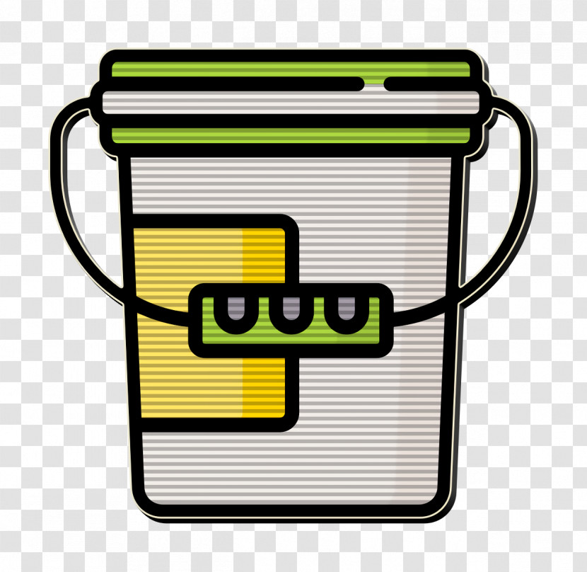 Bucket Icon Cleaning Icon Transparent PNG