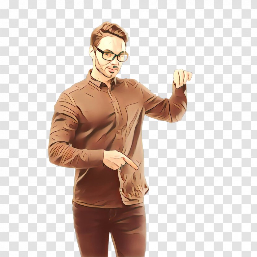 Sleeve Standing Jacket Outerwear Finger - Action Figure - Gesture Transparent PNG