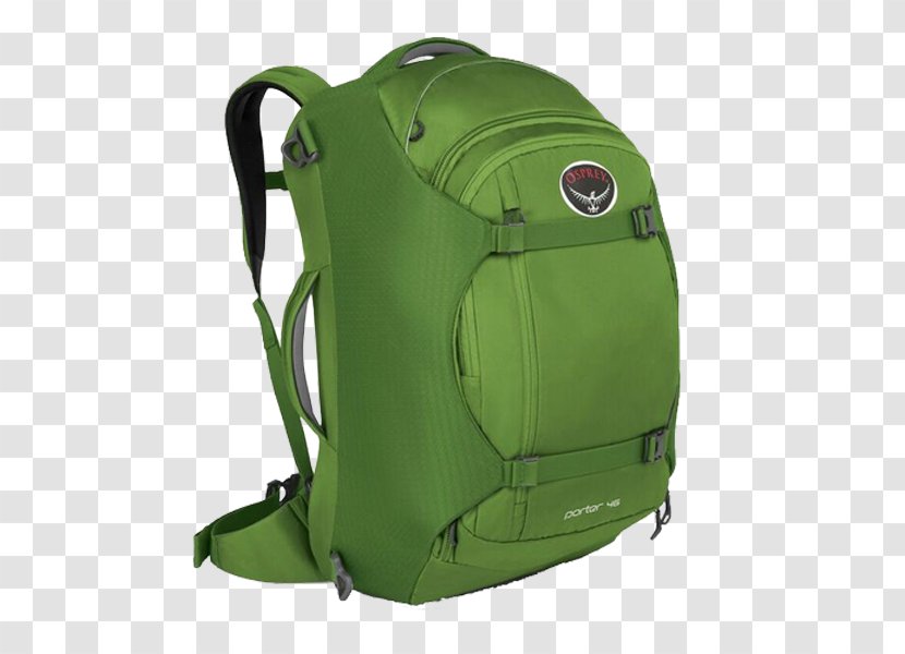 Osprey Porter 46 Backpack 65 Farpoint 40 - Green - Travel Pack Transparent PNG