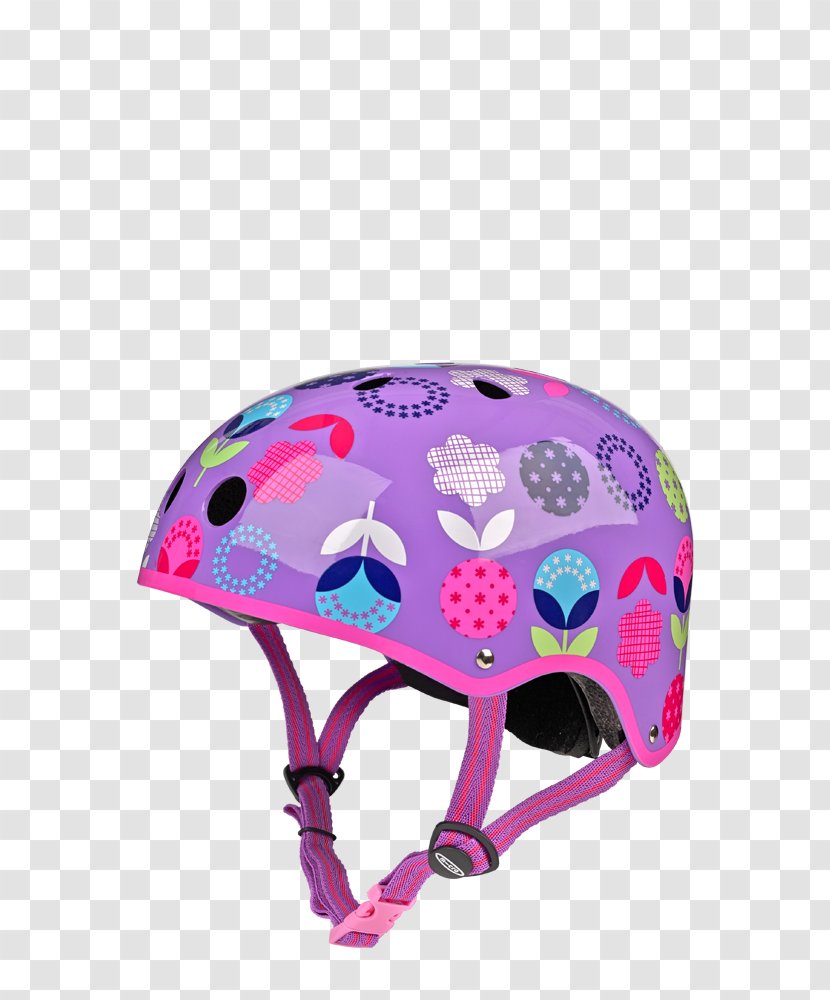 Kick Scooter Motorcycle Helmets Micro Mobility Systems - Bicycle - Purple Dot Transparent PNG