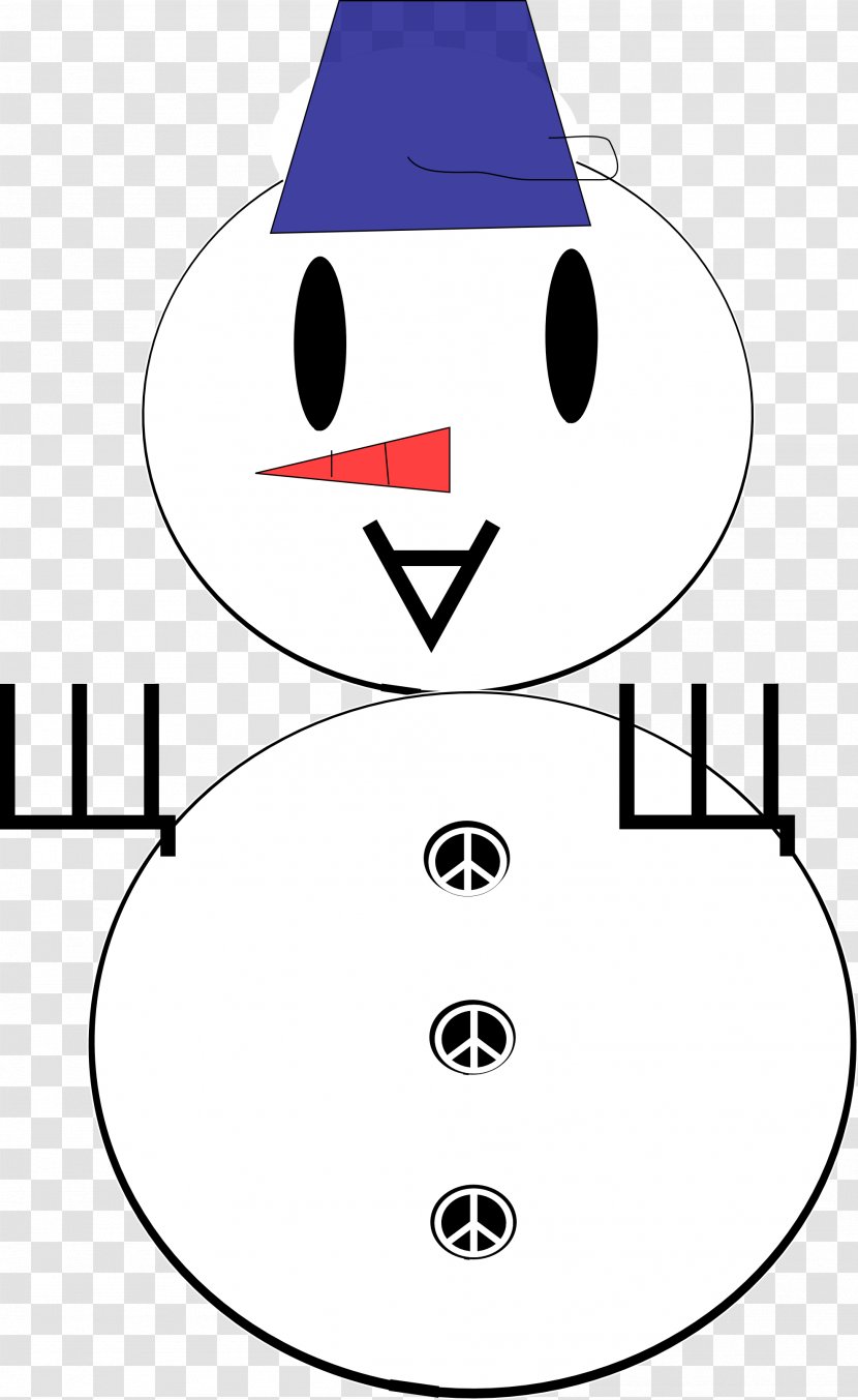 Clip Art Snowman Vector Graphics Carrot - Line Transparent PNG