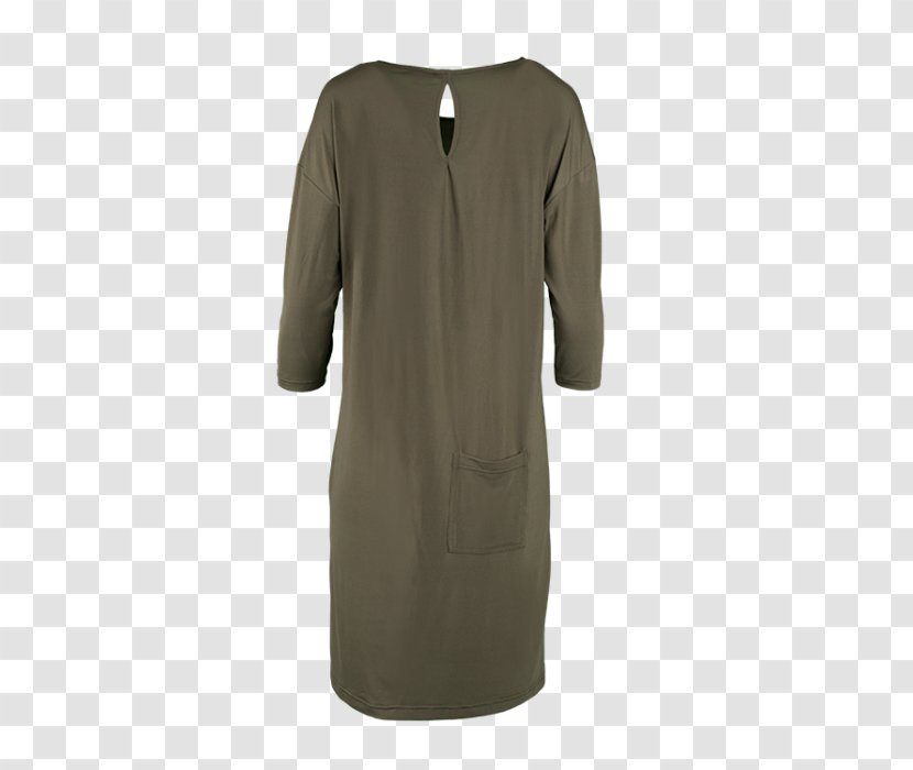 Dress Casual Sleeve Green Khaki Transparent PNG