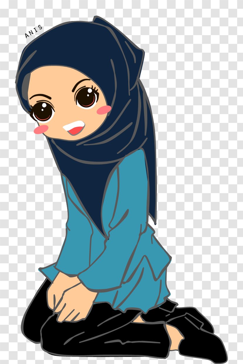 Fiqh Muslim Hijab Thought - Watercolor - Anis Transparent PNG
