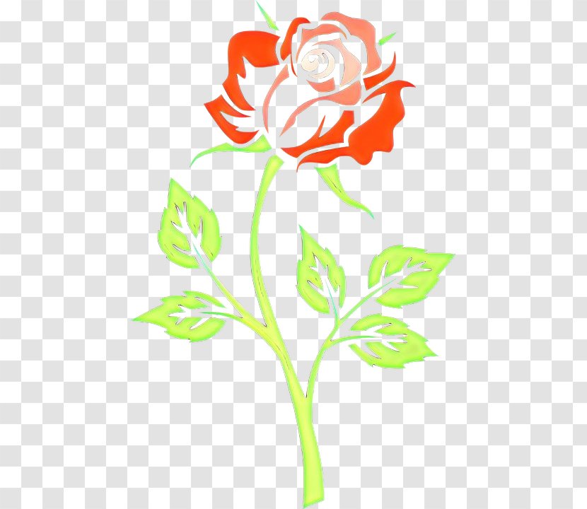 Rose - Pedicel - Family Plant Stem Transparent PNG