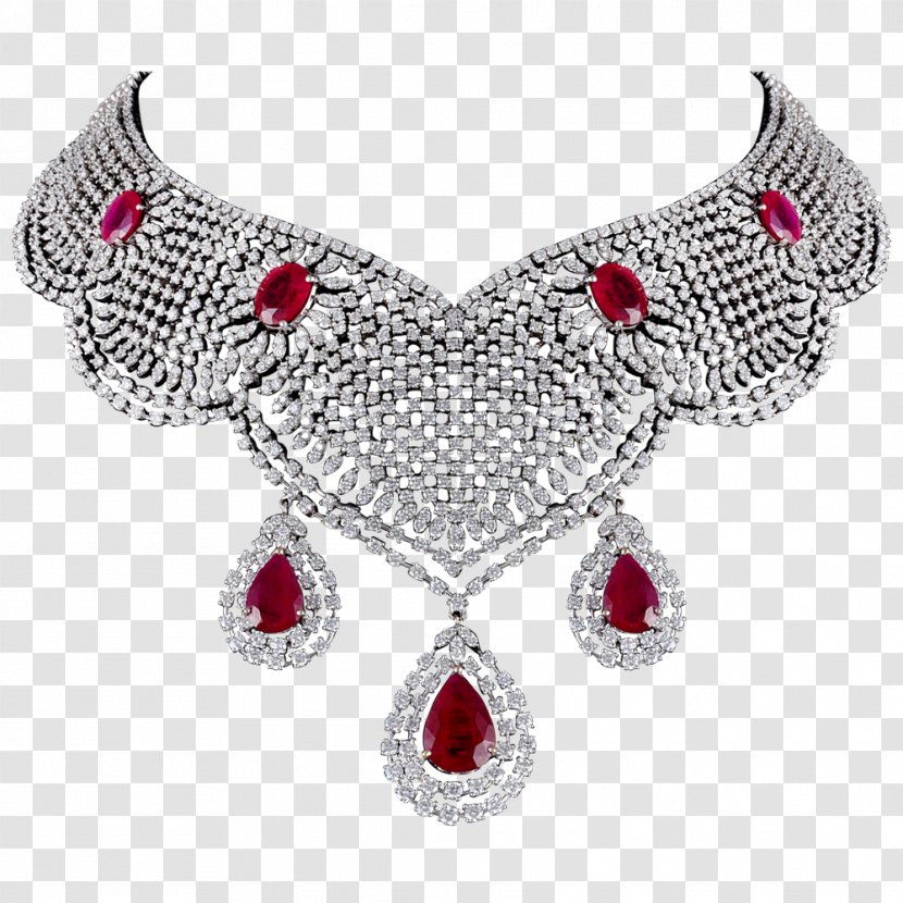 Earring Necklace Diamond Jewellery - Bracelet Transparent PNG