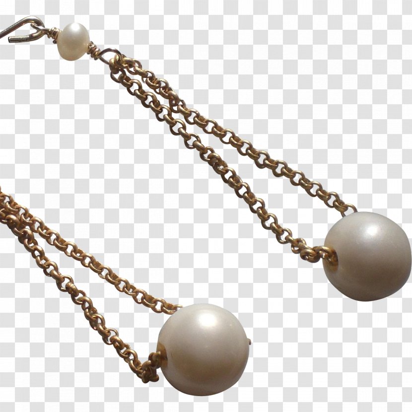 Jewellery Pearl Necklace Clothing Accessories Bracelet - Jewelry Design - White Chain Transparent PNG