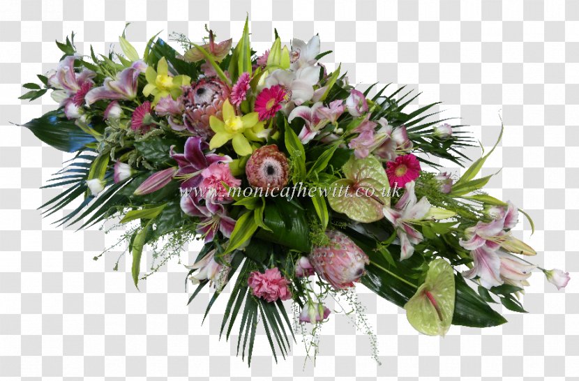 Floral Design Funeral Coffin Cut Flowers Transparent PNG