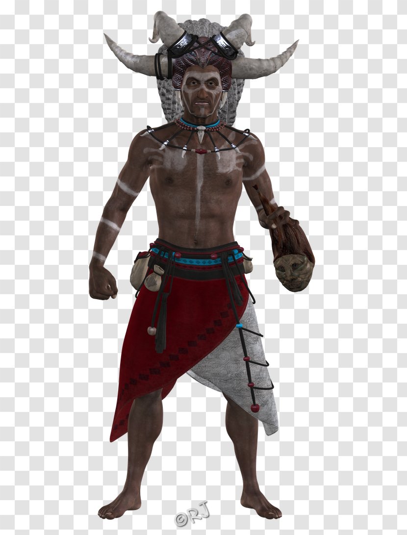 Costume Character - Fictional - Witch Doctor Transparent PNG