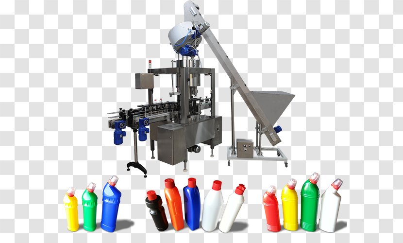 Machine Bottle Plastic Packaging And Labeling - Automation Transparent PNG