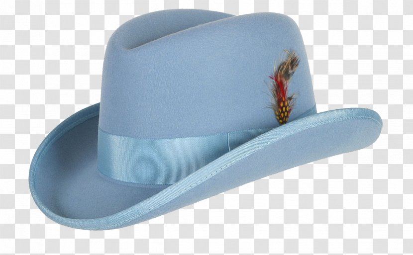 Bowler Hat BlueHat Designer - Blue - Light Transparent PNG