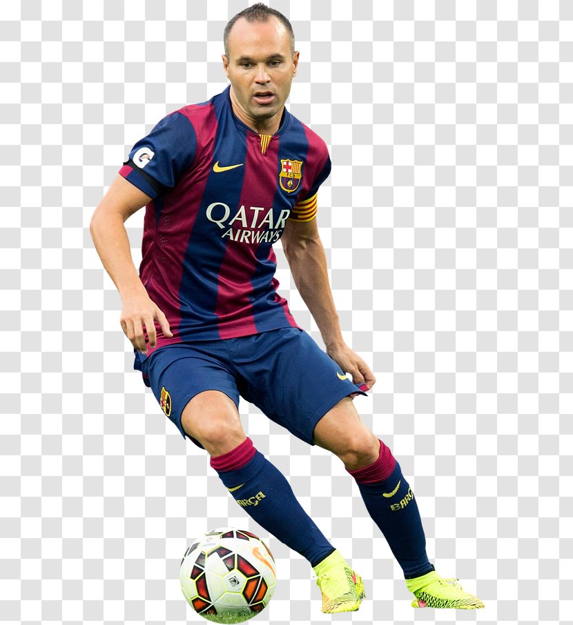 Andrés Iniesta Football FC Barcelona La Liga UEFA Champions League - Sport Transparent PNG