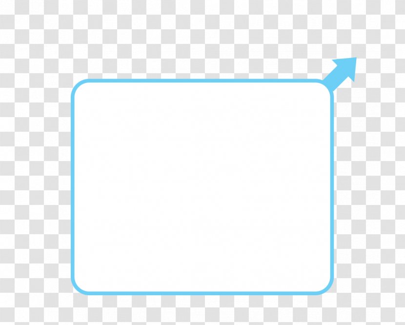 Blue Rectangle Teal Turquoise Square - Azure - Text Box Transparent PNG